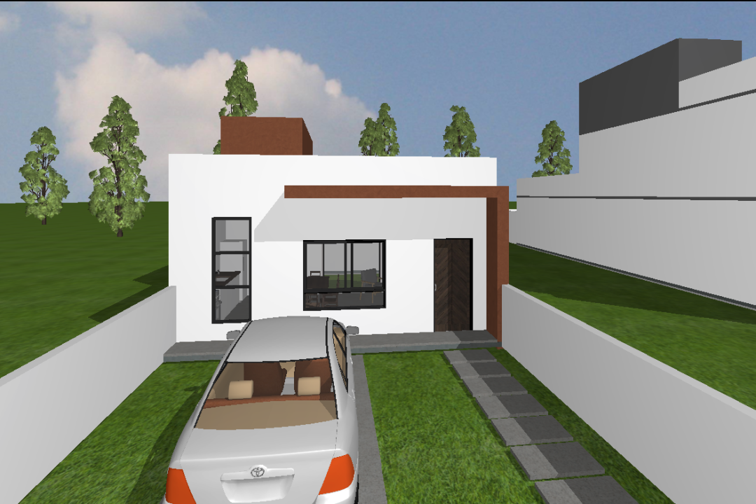 Patio T082 frente